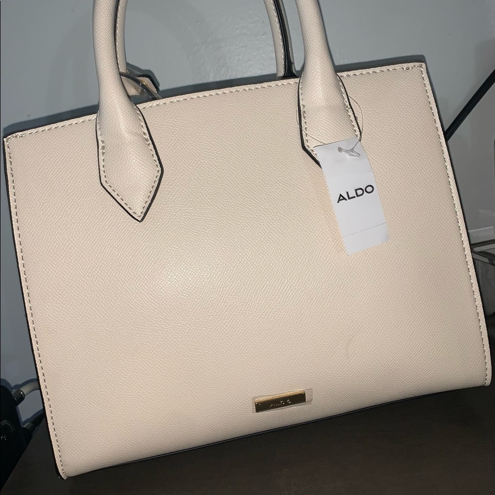 Aldo purse ivory color